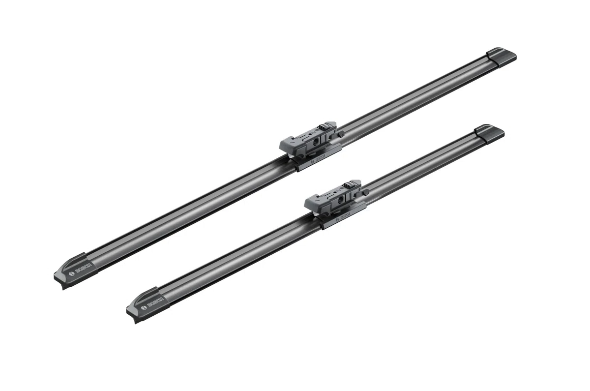Bosch Aerotwin eA 696 S Limpiaparabrisas Frontal - Set de 2 Escobillas de Recambio para más Seguridad al Conducir, con Adaptador Multi-Clip Premontado, 55 cm / 45 cm, Embalaje Fino y Compacto