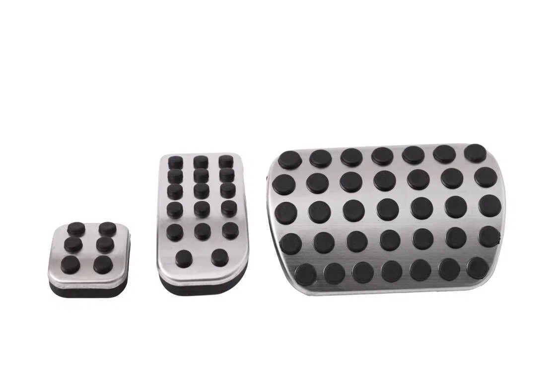 Juego de 3 accesorios para pedal de acero inoxidable para Vito Viano V-Class Valente Metris W639/W447