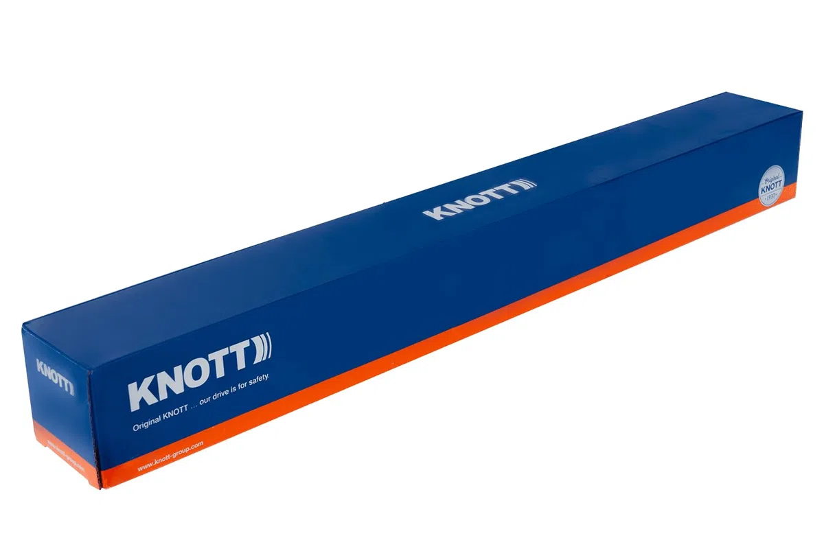Knott Funda Universal para Freno de inercia para Remolque, 87 cm de Largo y 58 cm de Alto, para Proteger el Sistema de inercia en Parada, Apta para Muchos Frenos, para Uso Diario