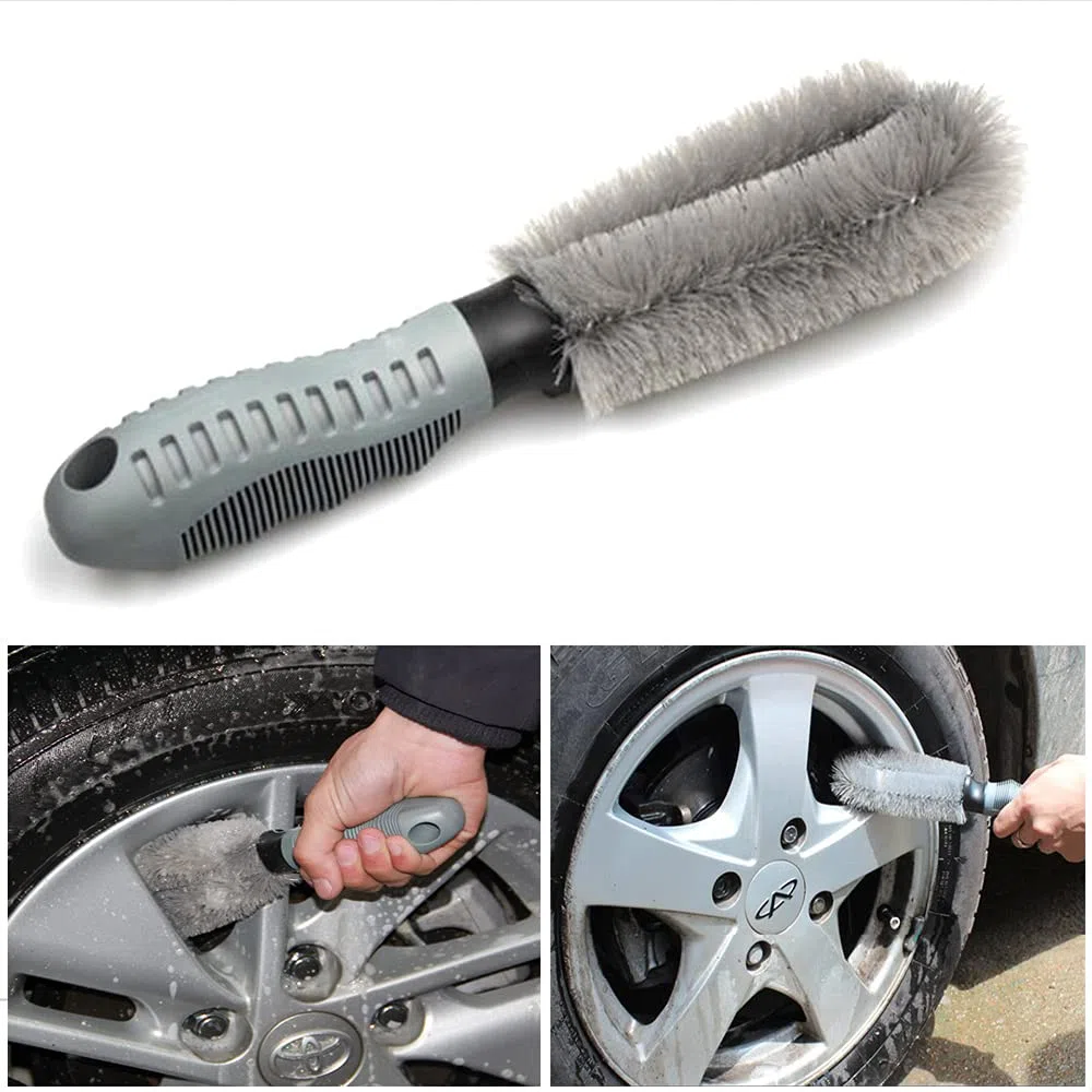 MEISHANG Set Limpieza Coche,Mitón de Microfibra Toalla,Kit Limpieza Coche,Toalla de Lavado de Autos,Cepillo para Llantas,Juego de para el Lavado del Coche