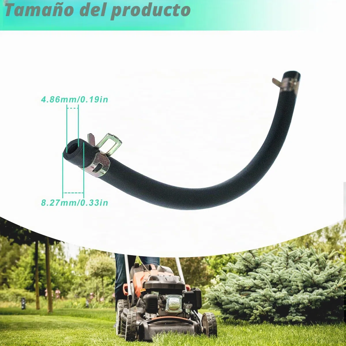Adefol Depósito de combustible para Honda GX140/GX160/GX200 5.5Hp/6.5Hp, plástico, nuevo, compatible con equipo de motor al aire libre, depósito de motor