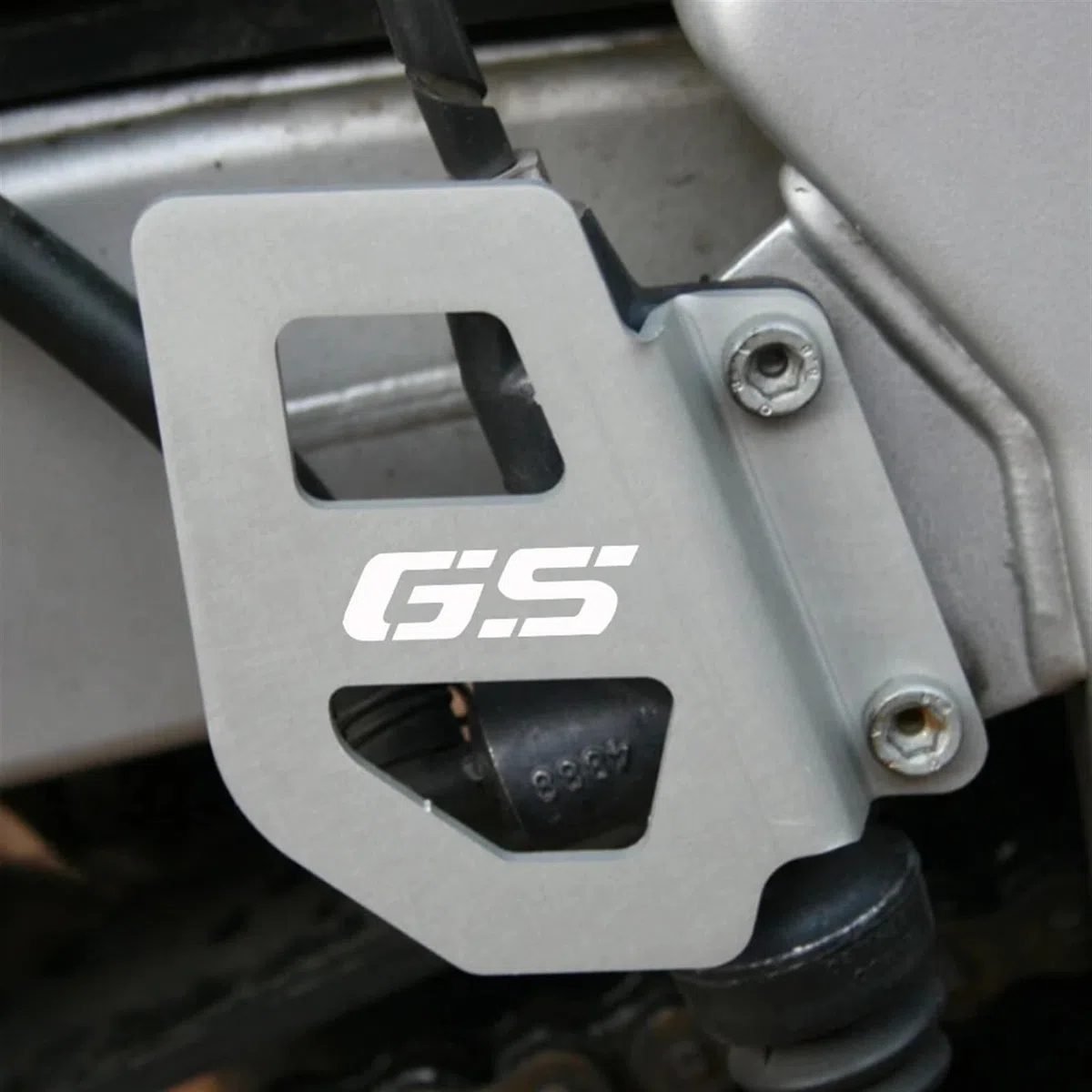 Protector de Cilindro Maestro de Freno Trasero de Motocicleta Compatible con BMW F650GS Single Dakar F 650 GS 2007 2006 2005 2004 2003 2002 2001 2000(Black-F650GS)