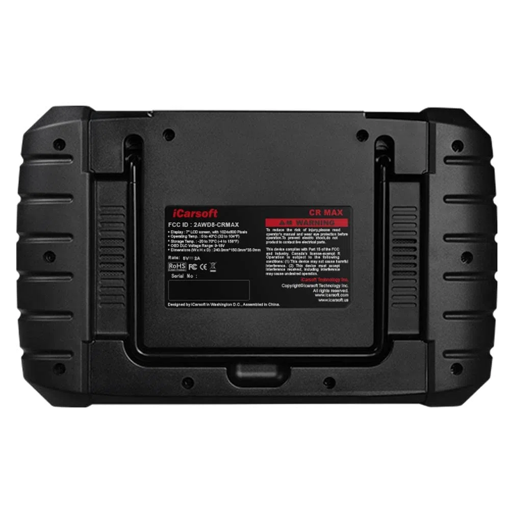 Icarsoft CR MAX Aparato de diagnóstico, 750 G, Negro