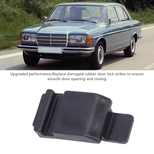 Kit de Cerradura de Puerta de Goma Quiet Drive Comfort con Juego de Fijación de Goma para W123 W126 Absorbe los Golpes Reduce el Ruido Resistente Al Calor para Resistente a la