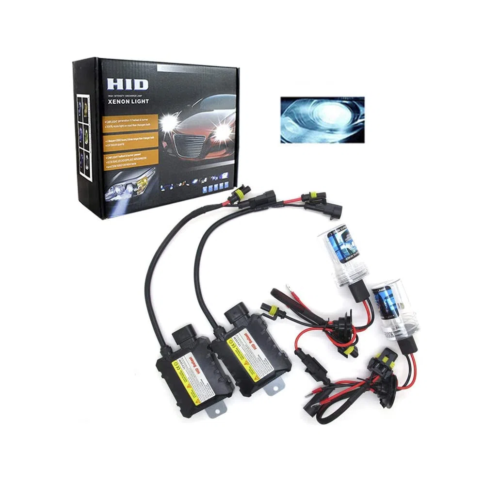 55W Kit de luz HID Xenón 8000K H3 HID Xenon Bombilla Lámpara Kit de Conversión Lastre 12V
