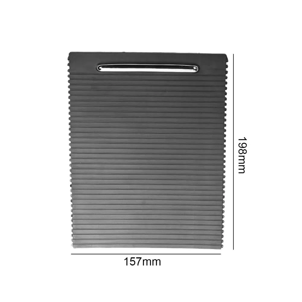 Compatible for Volkswagen Passat 3C B6 B7 CC 2007-2013, Consola Central Delantera de Coche, persianas corredizas de Repuesto, portavasos, Cubierta de persiana Enrollable
