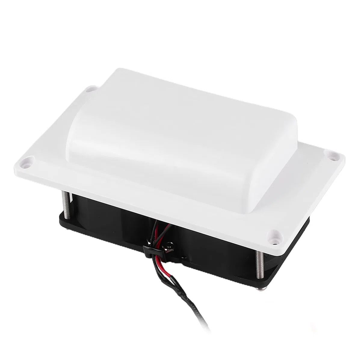 Tbest Ventiladores R de 12 V, Rejillas de Ventilación Laterales para Caravana, Ventilador Extractor de Autocaravana, Ventilación de Ventilación Lateral, Ventilador de Escape de 12 V, 25