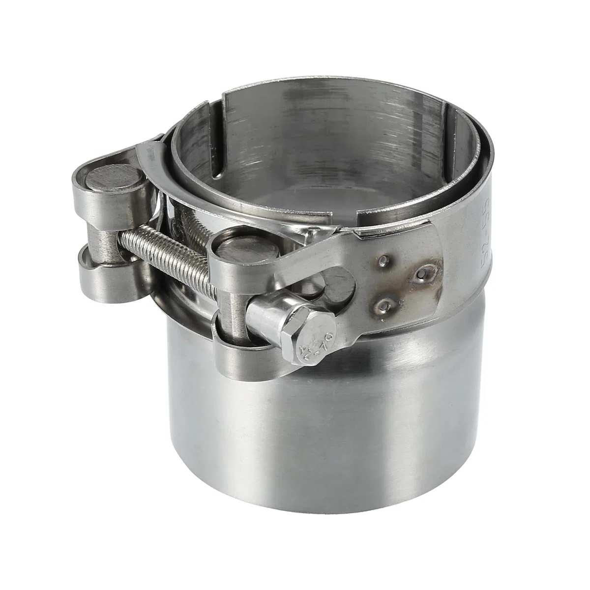 X AUTOHAUX 51-56mm 2.0"-2.2" Motocicleta Inoxidable Acero Escape Tubo Adaptador