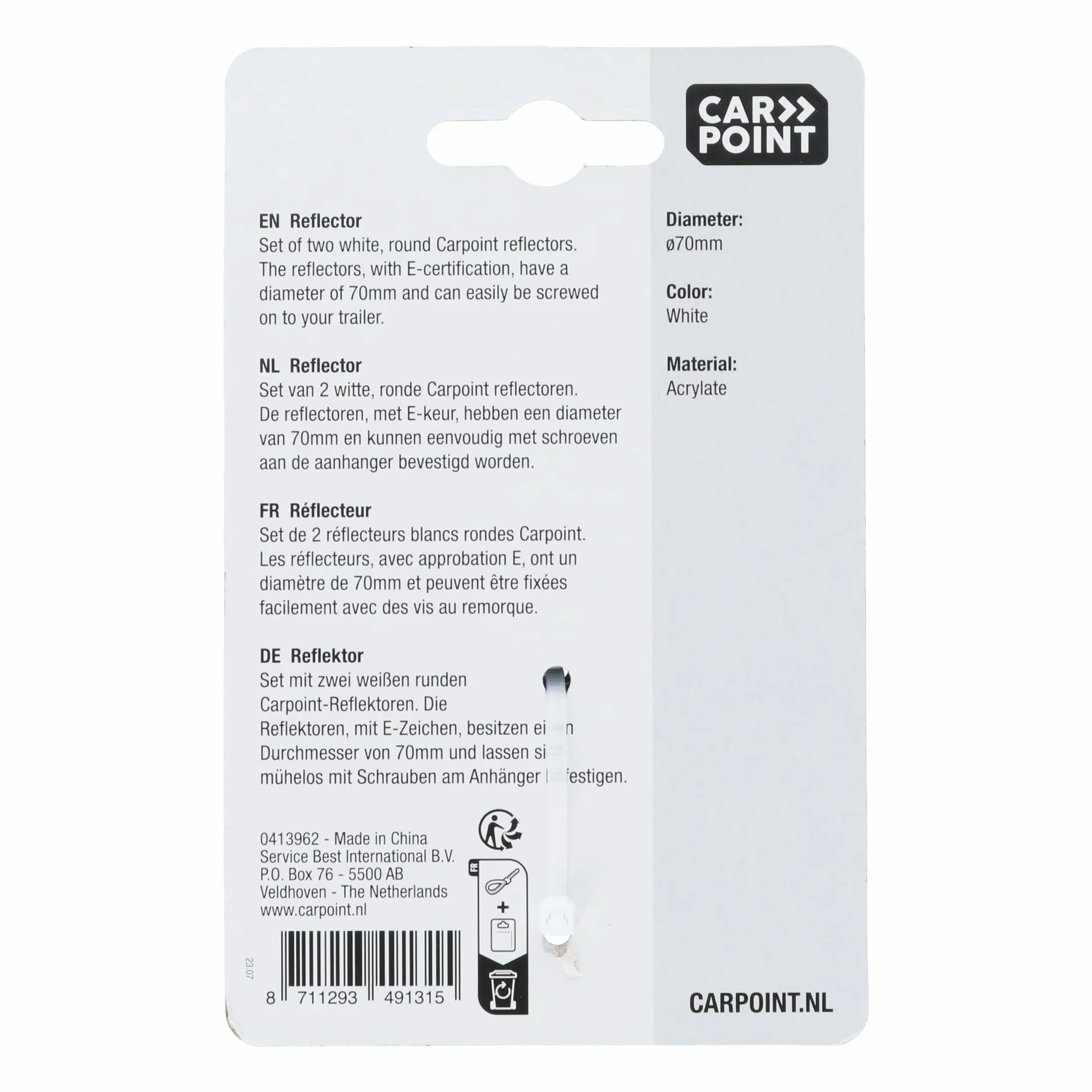 CARPOINT 0413960 Tulipa