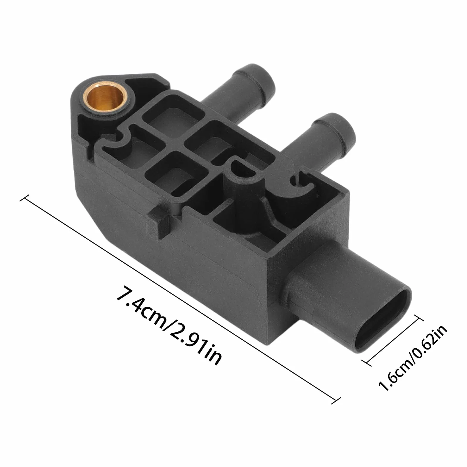 Sensor de presión de escape para VW AUDI A3 A4 Golf 7 8 B9 Seat Skoda 1.6/2.0 TDI 3 pines 04L906051G 04L906051F