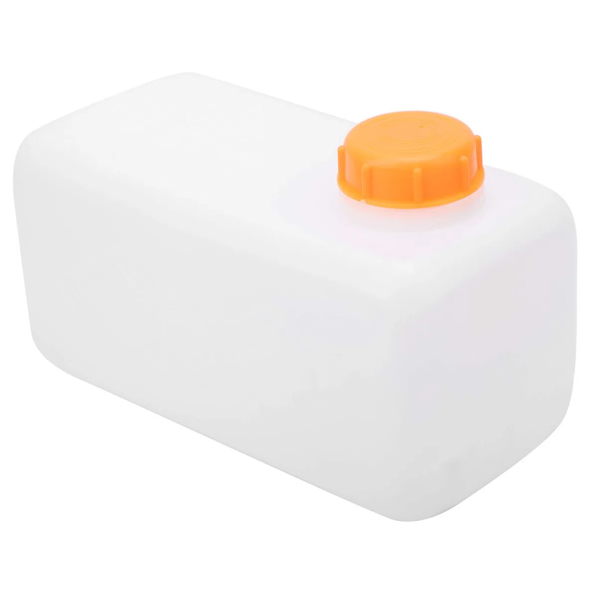 Tanque de gasolina de plástico de 5.5L, tanque de gasolina de gran capacidad para automóviles, camiones, barcos, aviación, estacionamiento, tanques de calefacción(naranja)