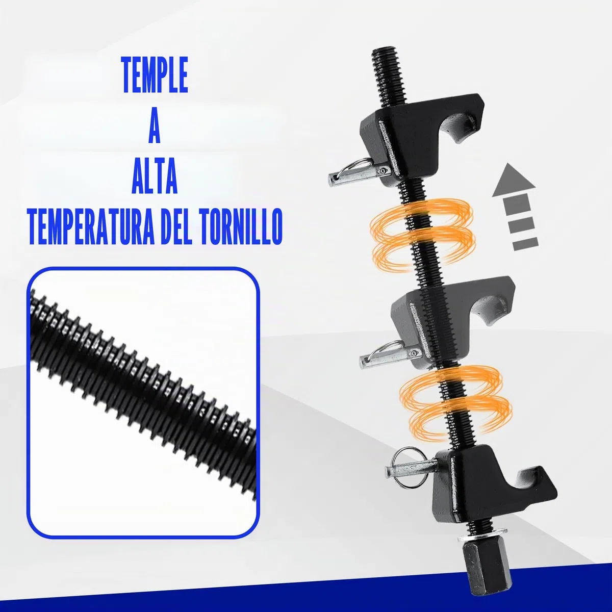 CCLIFE 2 piezas Compresor Muelles Amortiguador, Compresor Muelles Amortiguadores para Coche de 320mm, Herramientas para Coches