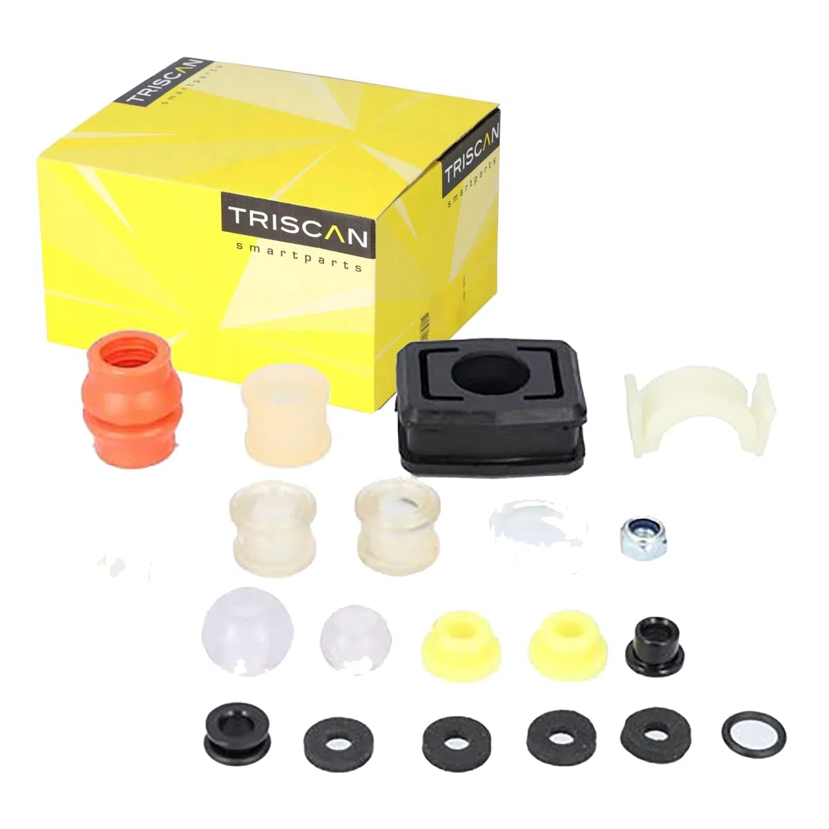 TRISCAN Casquillo palanca selectora/de cambio 8140 29762 Compatible con VW Transporter T4 Bus 70B, 70C, 7DB, 7DK, 70J, 70K, 7DC, 7DJ Transporter T4 Furgoneta 70A, 70H, 7DA, 7DH