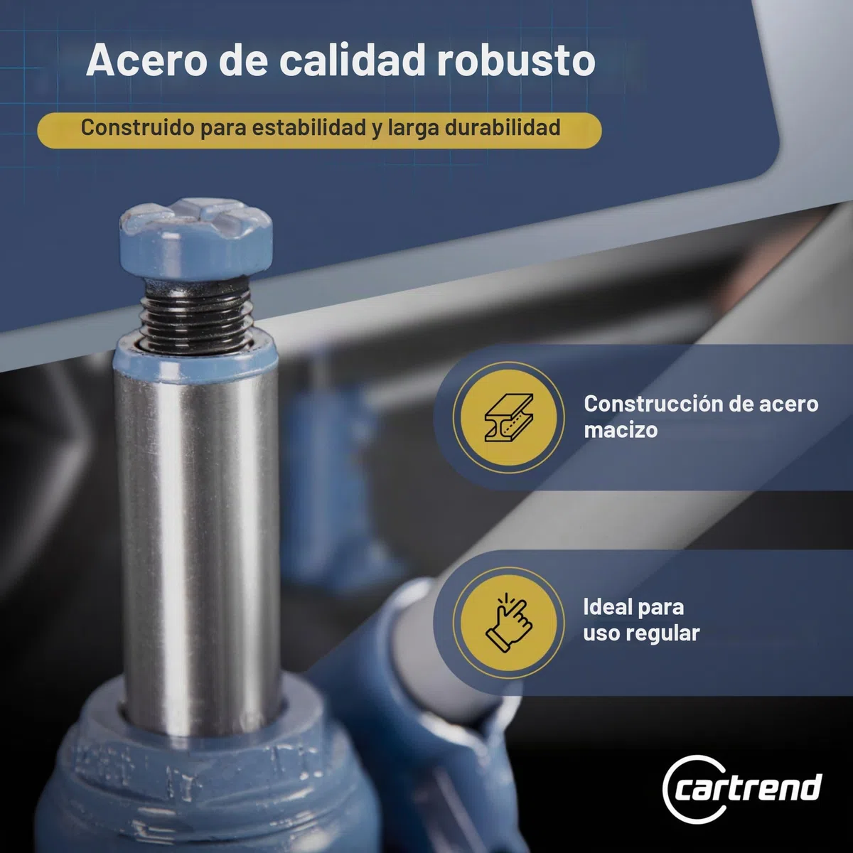 Cartrend 10005 Gato hidráulico (hasta 2 toneladas)