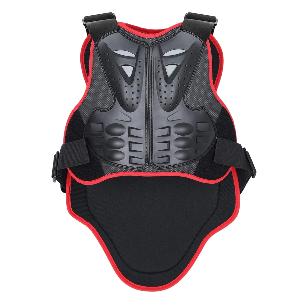 PELLOR Carreras Chalecos Columna Vertebral y Pecho Equipamiento de Protección para Ciclismo, Chaleco para Motocicleta Esquí Equitación Patineta Protector de Espalda y Pecho Equipamiento Anticaídas