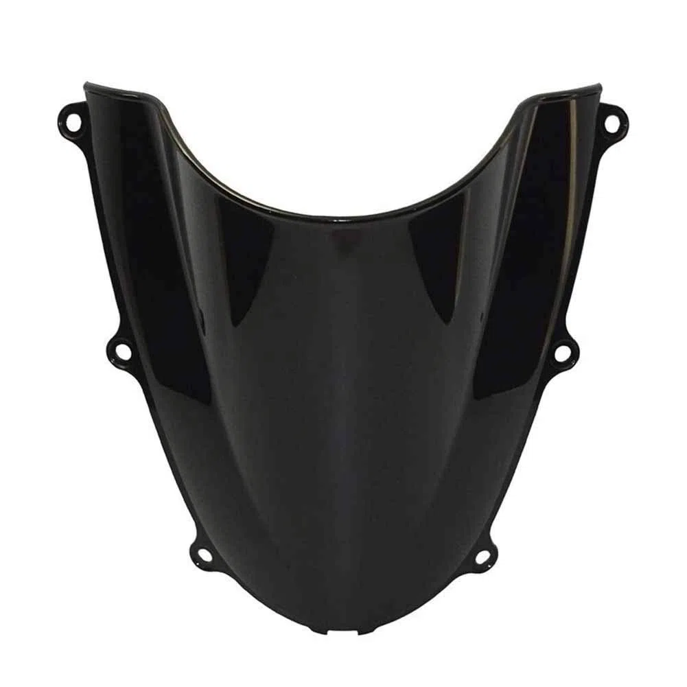 GLoyer Parabrisas de Motocicleta Ajuste Compatible con CBR600RR CBR 600 RR F5 2005 2006 Double Bubble Parabrisas Protección De Pantalla (Color : Clear)