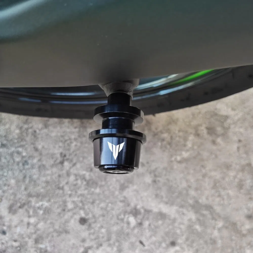 M6 Diábolos Motocicleta Basculante Bobina de Deslizadores Tornillo del Soporte para MT01 MT03 MT09 MT10 MT25 MT 01 03 09 10 TRACER 900 700 GT TRACER9 TRACER7 Accesorios (Titanio)