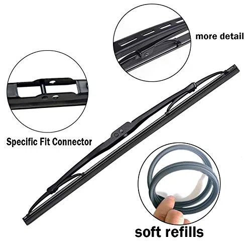Limpiaparabrisas Trasero De 11" para Fiesta 5 Hatchback 2001-2008 Parabrisas Portón Ventana Cepillo Lluvia