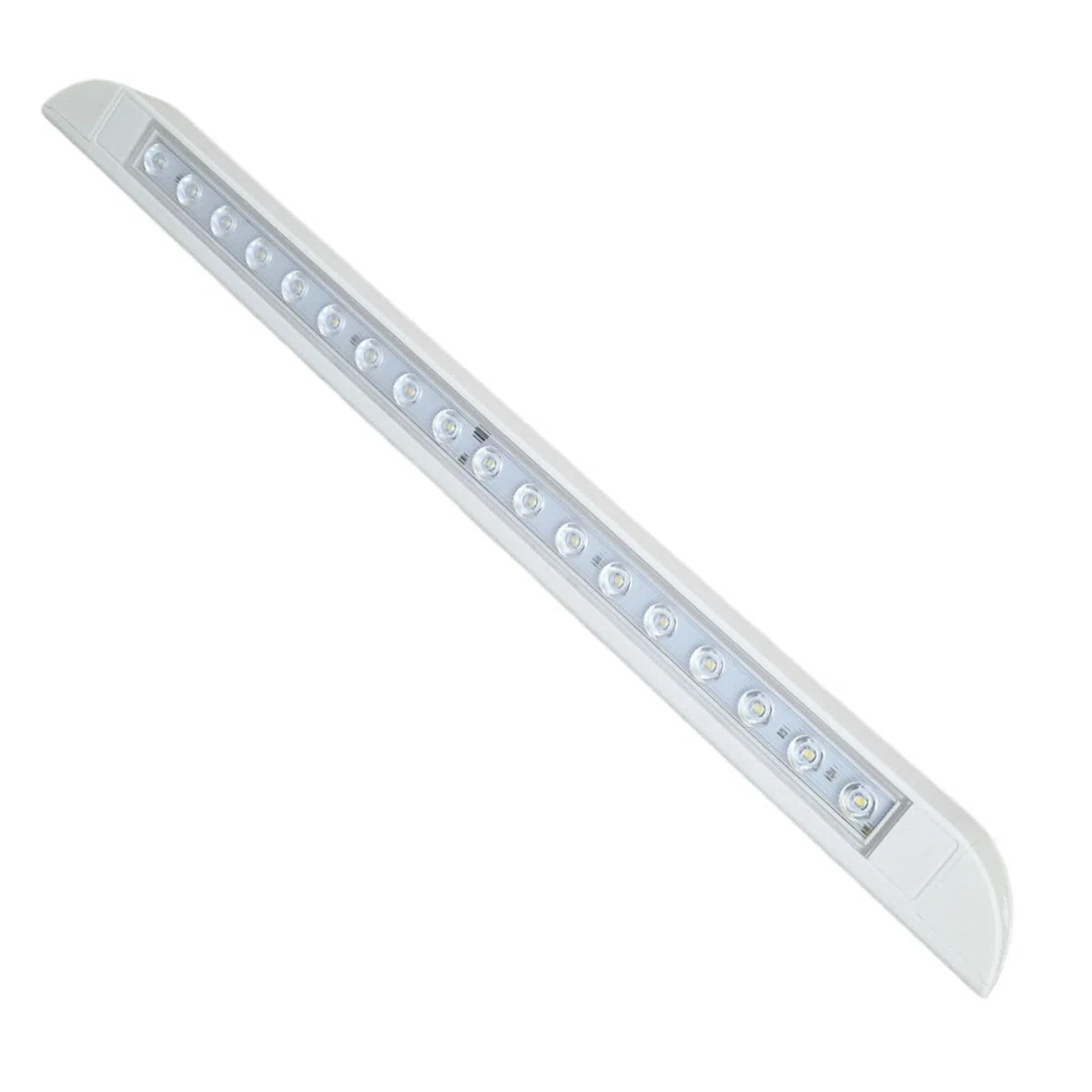 MARVIX Luz LED para toldo blanca 12V 24V impermeable para autocaravana, caravana, furgoneta camper, lámpara de puerta exterior de tira súper brillante 6000k (sin interruptor, 506mm)