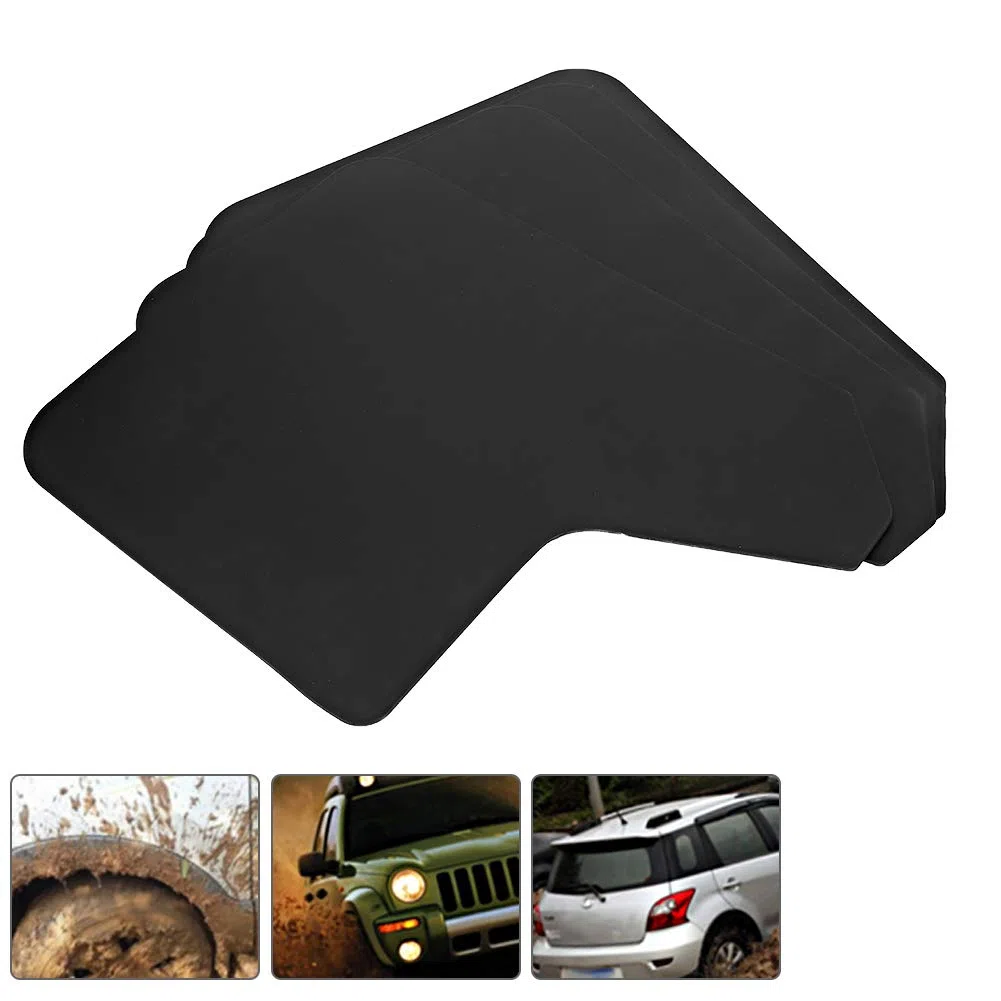 Guardabarros para Coche, Guardabarros, Guardabarros de Goma, Guardabarros Universal, Guardabarros, Guardabarros, Guardabarros de Repuesto para MF12-BAS-BLK