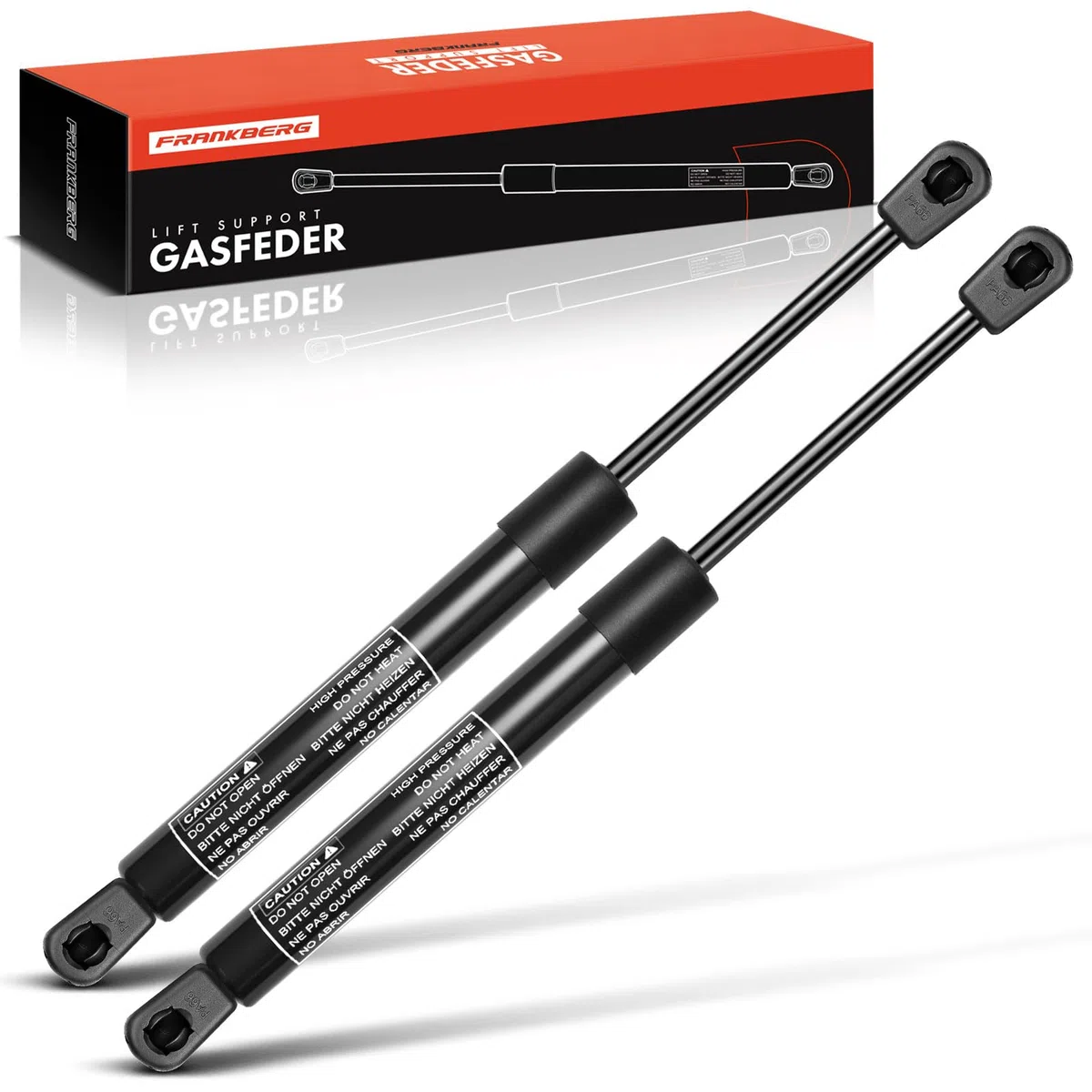 Frankberg 2x Amortiguadores del muelle de gas portón trasero Compatible con A4 8D2 B.o.r.a 1J2 P.a.s.s.a.t 3B2 J.e.t.t.a III 1K2 A4 8D2 B5 Berlina Replace# 8D5827552