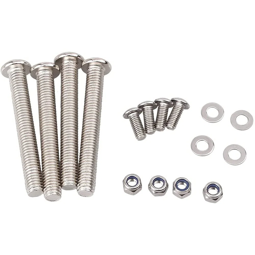Universal Stainless Steel Motorcycle Saddlebag Side Support Bars Mounting Brackets Compatible