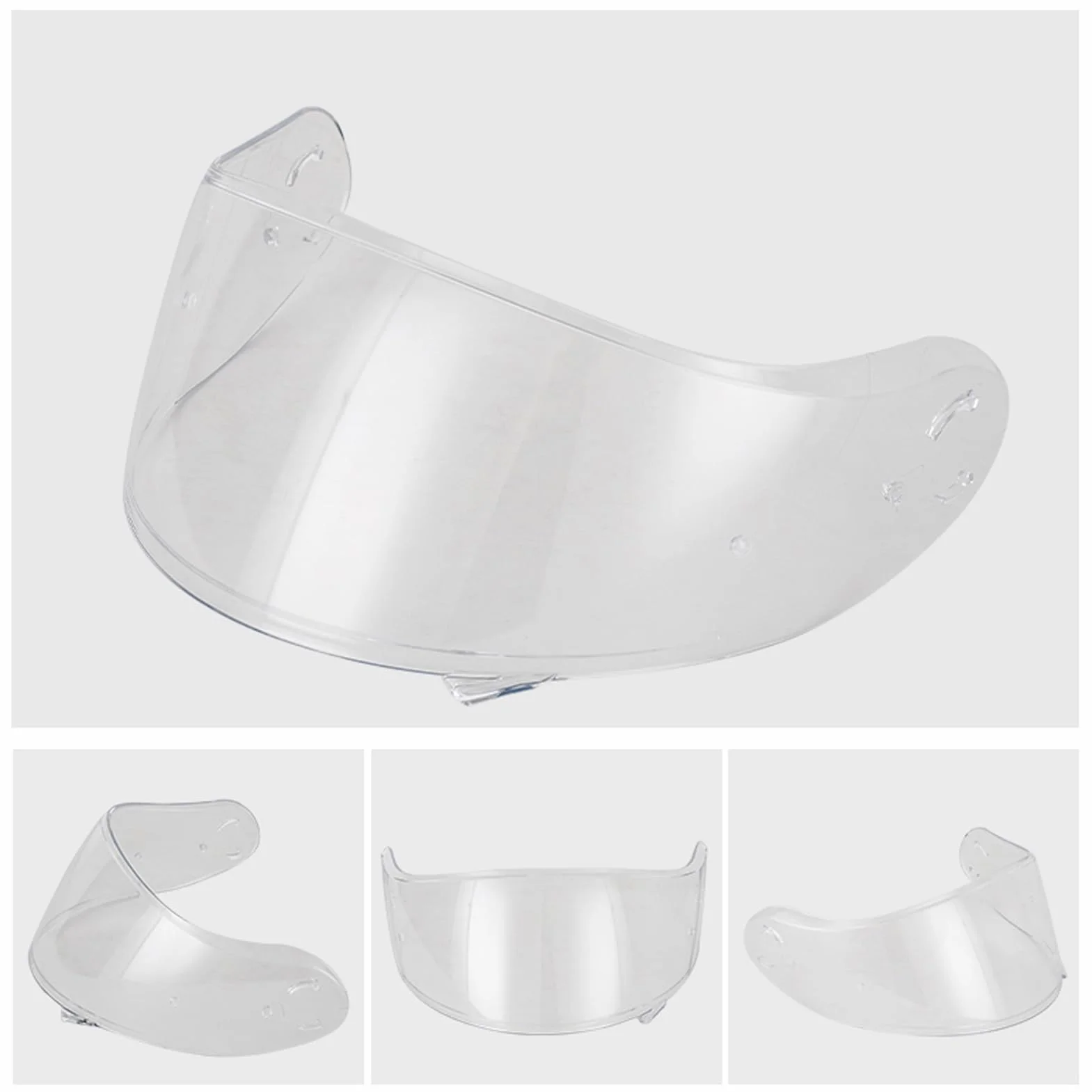 Shoei Neotec Lente de Casco Especial CNS-3 Serie Fit Cuadruple Protections (Anti-Glare/UV400/Anti-Fog/Anti-Wind) Accesorios de conducción de Motocicletas Transparentes de Alta