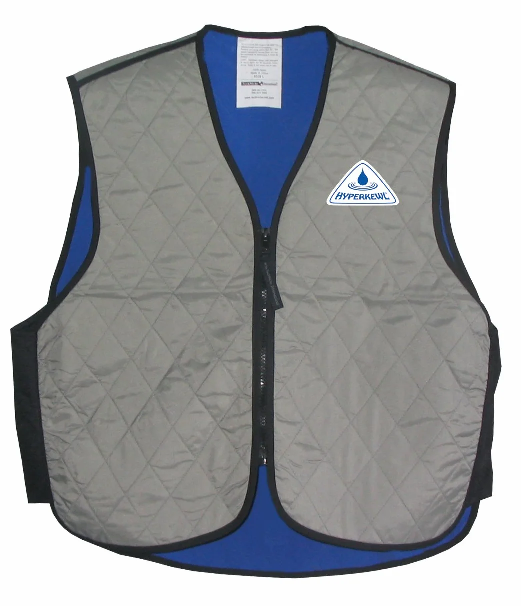 Techniche 6529.002.11 HyperKewl - Chaleco deportivo con ventilación (talla XXL), color plateado