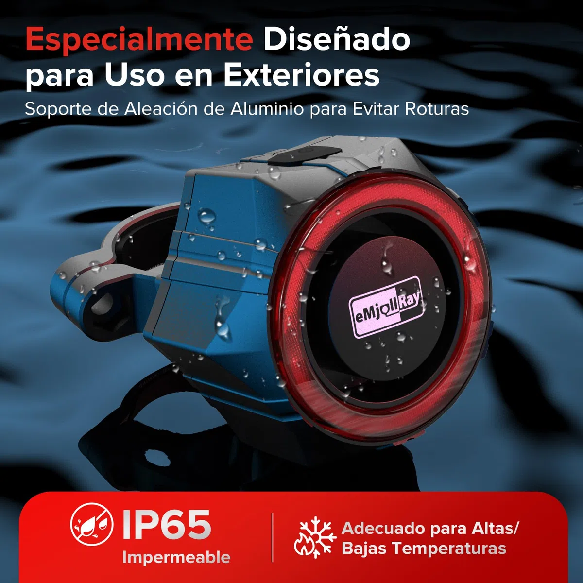 Alarma Bicicleta Antirrobo con Control Remoto Recargable USB C 110dB Impermeable Alarma Patinete Electrico para Moto Scooter Puerta