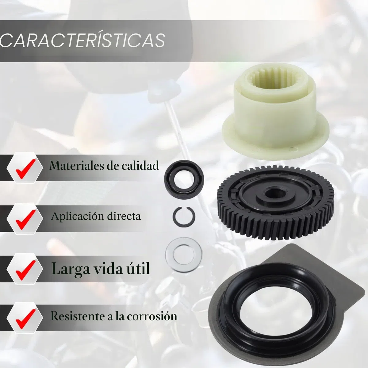Servo Actuador Motor Reparación Engranajes Kit para X3 E83 X5 E53 E70 X6 E71, Juego de reparación del motor de distribución 27102413711