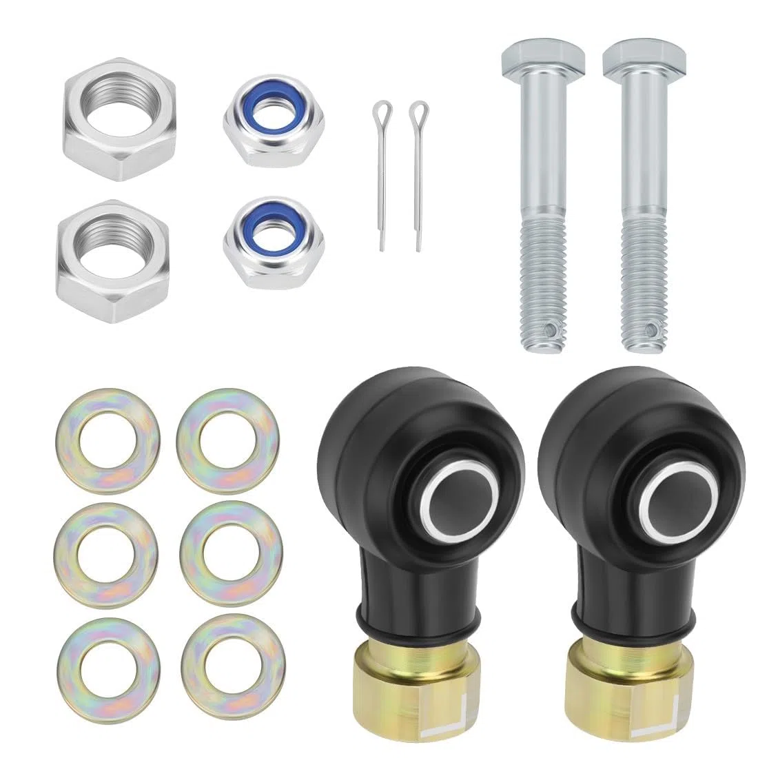 Kit de terminales de dirección exterior para Polaris RZR 570 800 900 1000 Ranger 400 425 500 570 700 800 900 1000 Diesel TM EV ETX ACE 325 500 570 900