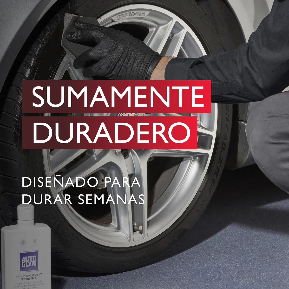 Autoglym Gel de Alto Rendimiento para Neumáticos, Sin Accesorio, Gel
