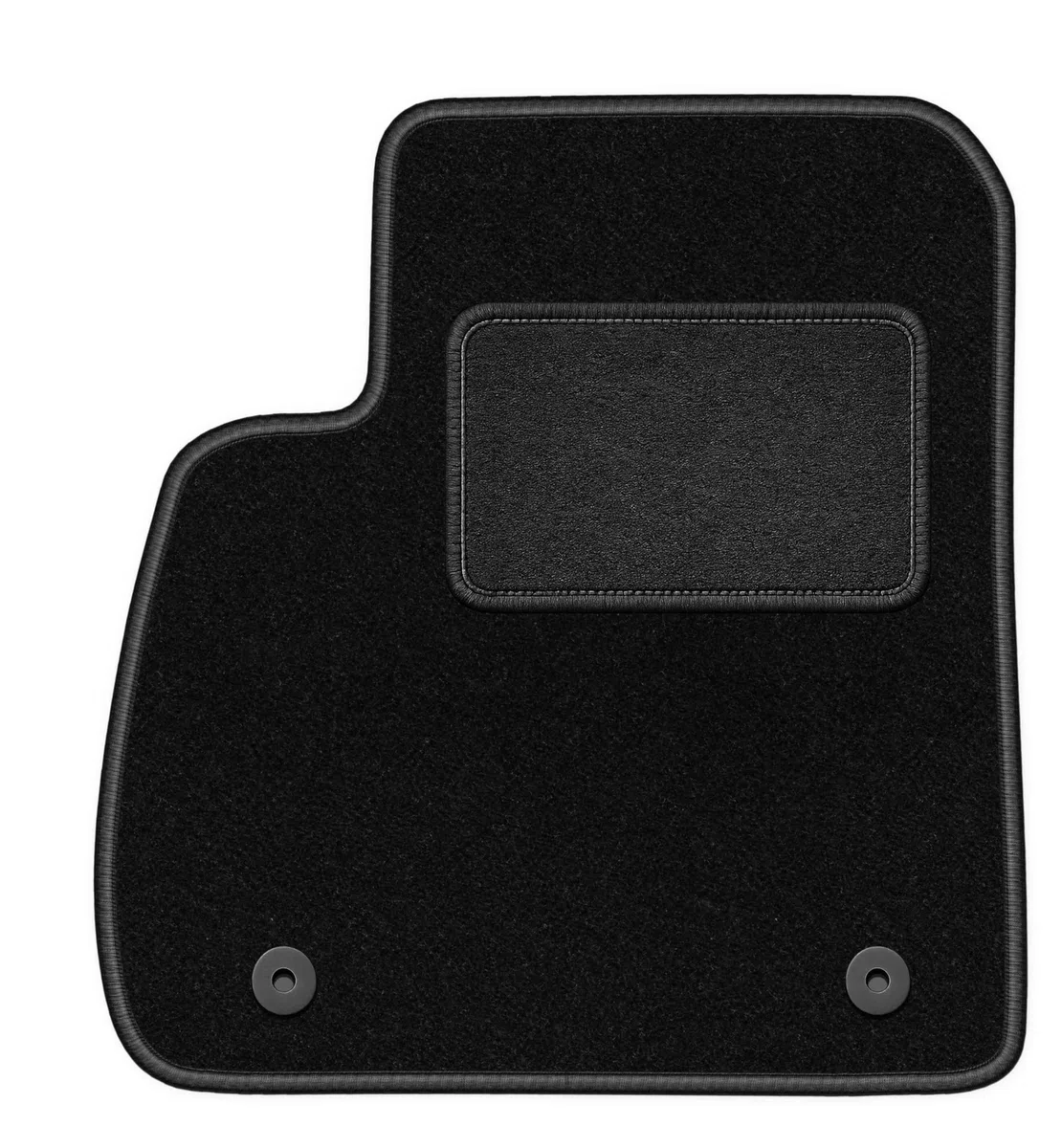 Alfombrillas de Coche de Terciopelo a Medida, compatibles con Opel Zafira C 7 Personas (2012 – 2019), Alfombrilla para el Lado del Conductor de Terciopelo