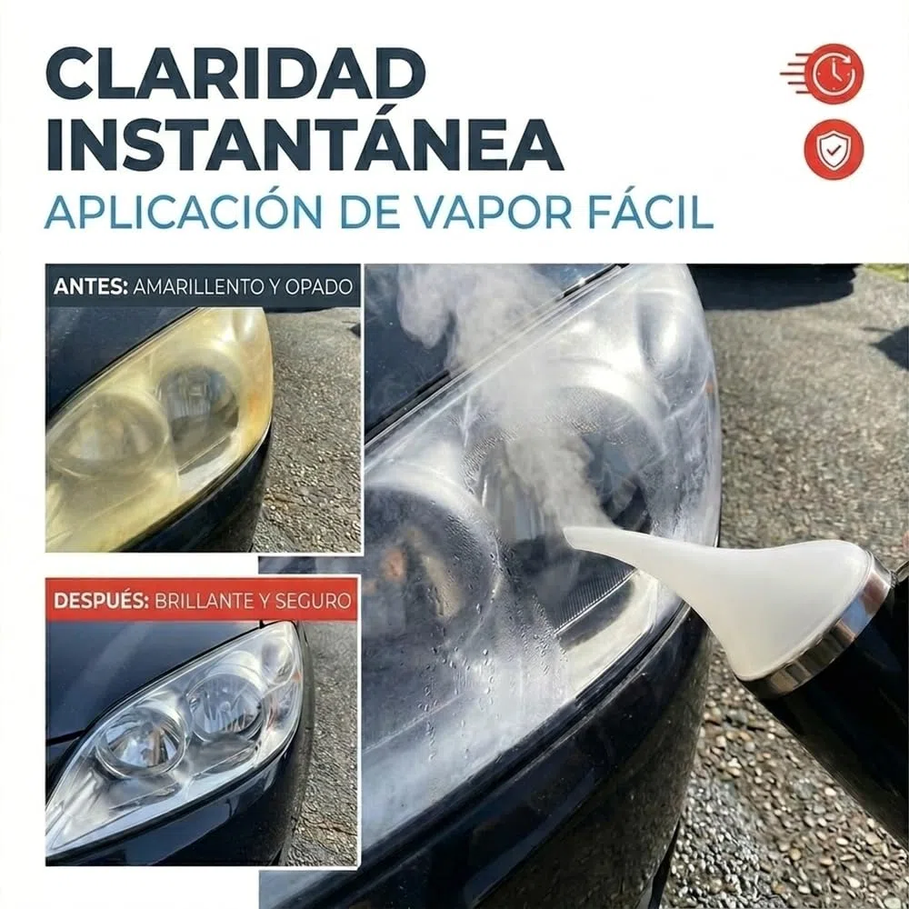 Kit de Pulido de Faros Coche con Taza Atomizadora, 1100g Líquido Abrillantador para Amarilleo y Oxidación, Herramienta de Mantenimiento Universal 110V-220V