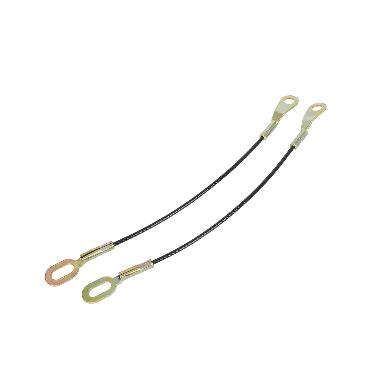 A ABSOPRO Puerta Trasera Alambre Cable Correa UH7065760K para Ford para Ranger (Juego de 2)