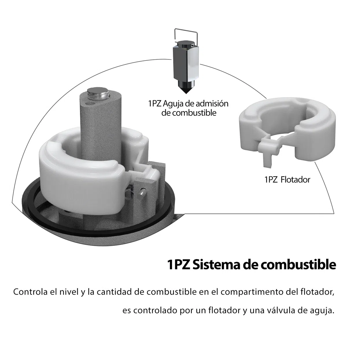1PZ ES5-SG7 Carburador Reemplazo para motor Subaru Robin EX13 EX17 EX17D SP17 SP170 277-62301-30 277-62302-50