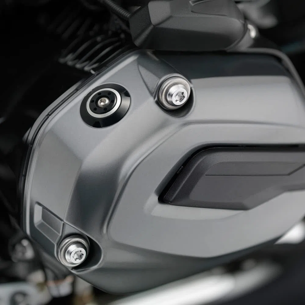 NICECNC Tapón de llenado de Aceite para Motor de Motocicleta Compatible with BMW R 1250 GS/ADV 2019-2022, R1200 GS LC 2013-2018, R1200 GS ADV LC 2014-2018, Plateado