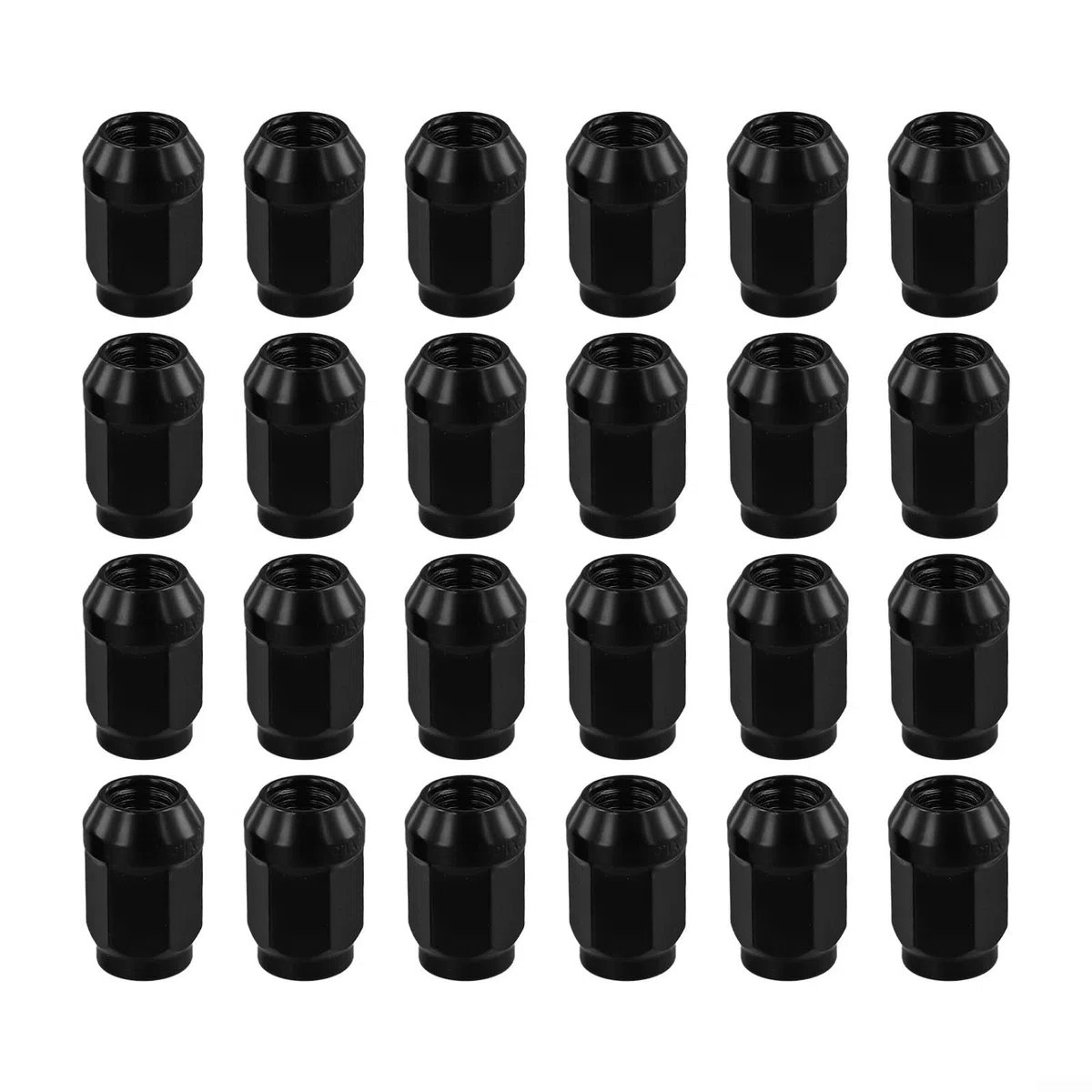 24 tuercas de llanta de 12 x 1,5 para Land Cruiser y para coches Ford con diseño de asiento cónico y tamaño de enchufe de 19 mm
