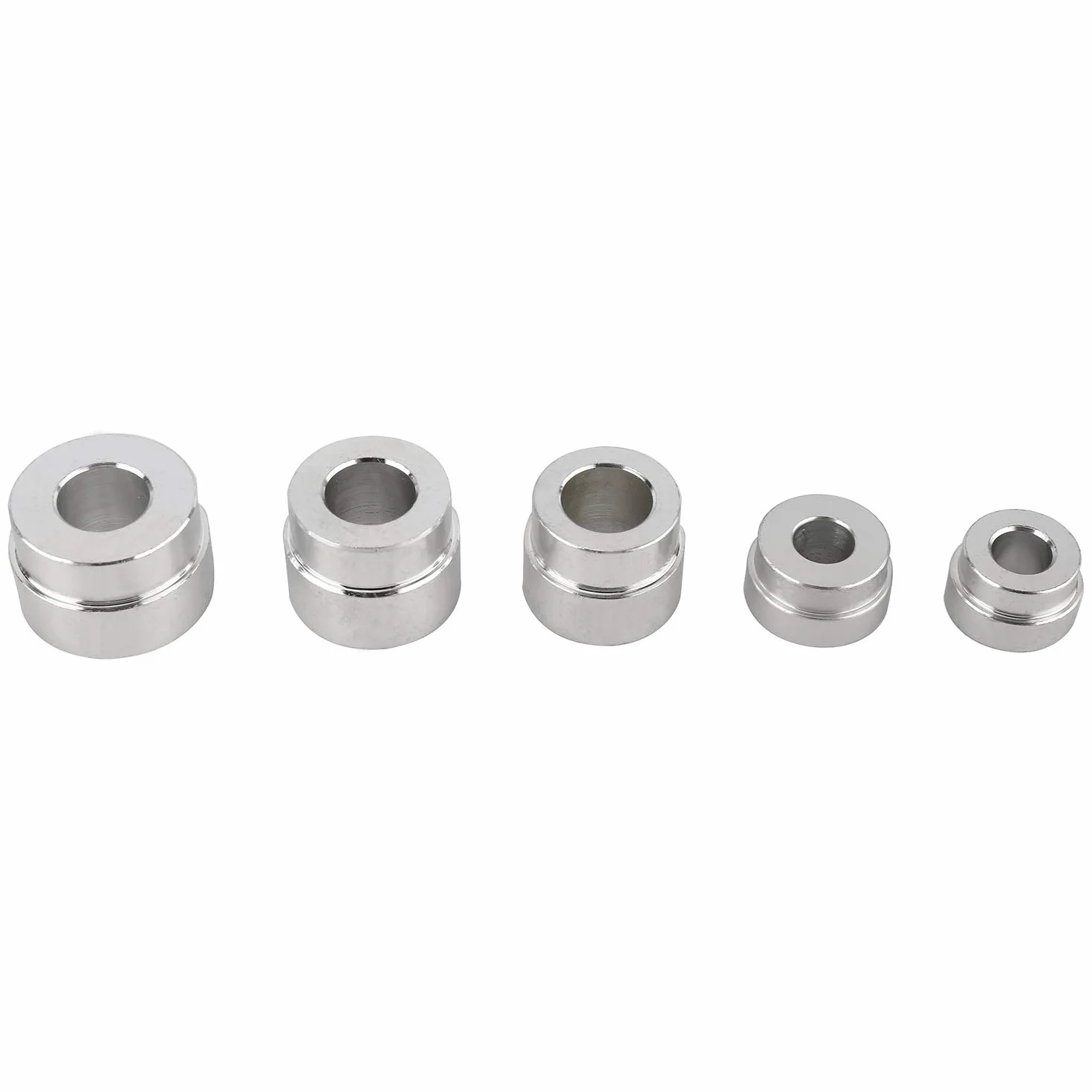 FreeTec 17 piezas Set de Rodamiento de Rueda Juego de Piezas a Presión para Montaje Extractor de Herramientas para Cojinetes de Rueda Colector Eyector a Fuego Lento