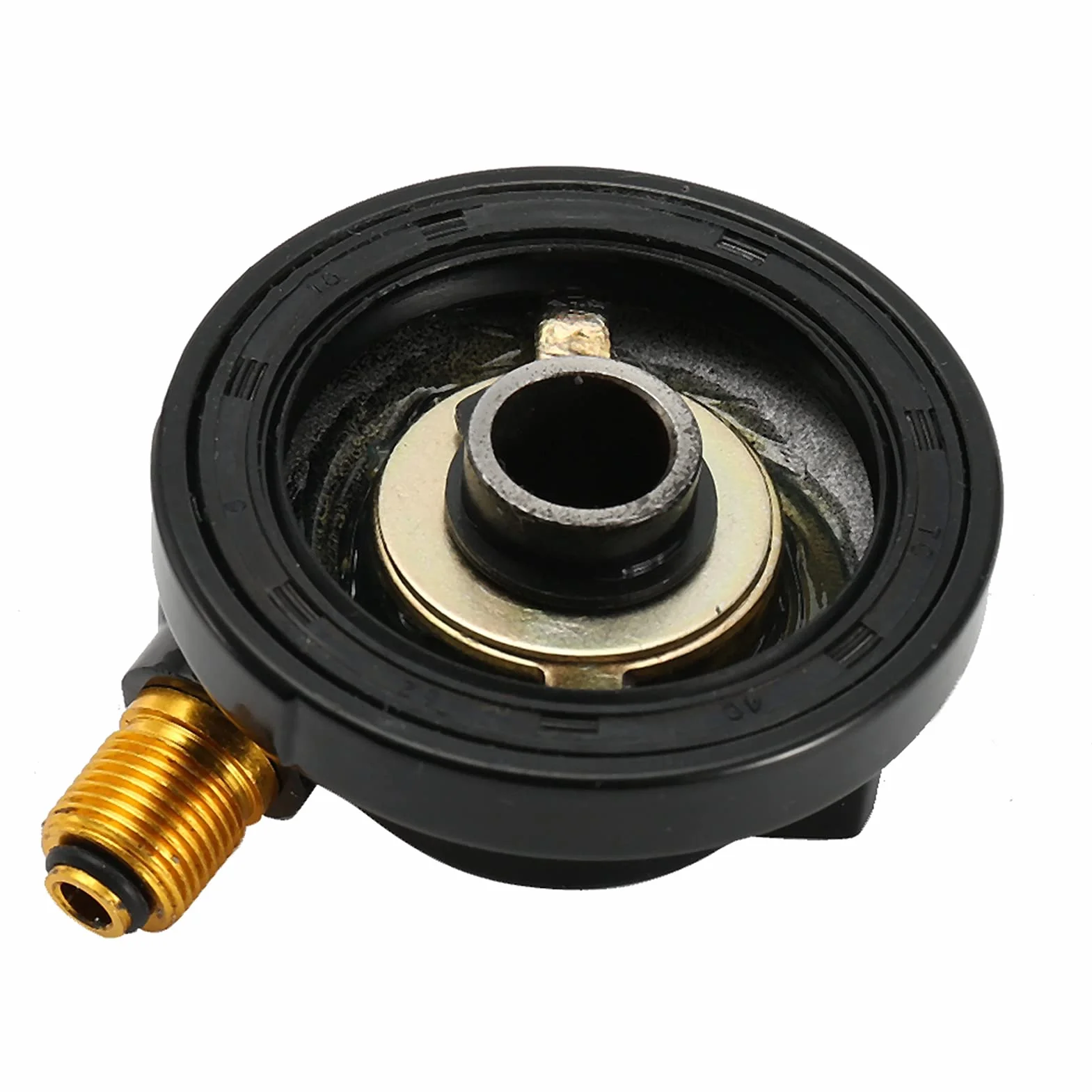 Engranaje impulsor del velocímetro, Engranaje de aluminio de 12mm con cable para scooter, Repuesto de precisión compatible con Vespa y GY6 50cc 150cc, Pieza automotriz para mantenimiento rápido