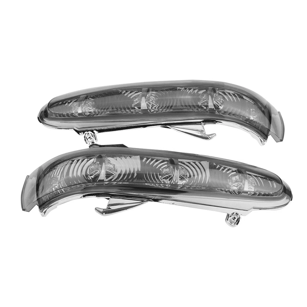 Qiilu 1 par de luz intermitente indicadora de espejo retrovisor para para W220 Clase S W215 Clase CL H3k855