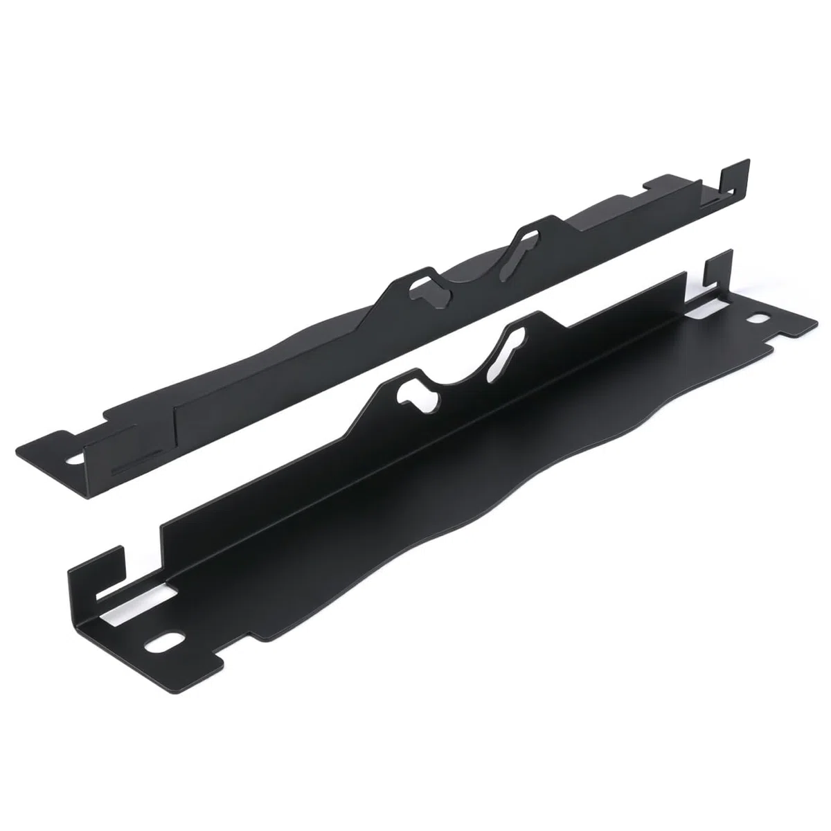 Shkalacar Placas de herramientas de alineación de dedos robustas, 2 piezas de placas de herramientas de alineación de ruedas de acero inoxidable con agujeros de suspensión para un fácil almacenamiento