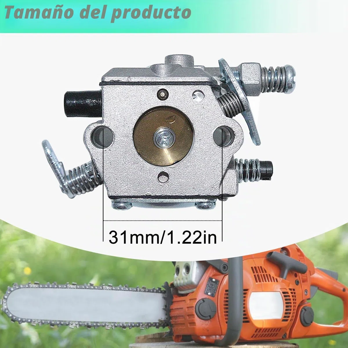 Kit de Carburador para STIHL 021, 023, 025, MS 210, MS 230, MS 250 Motosierra, ADEFOL Piezas de Repuesto incluye Carburador y Junta Bujía Filtro Manguera Tapa Caja del Filtro 13 en 1