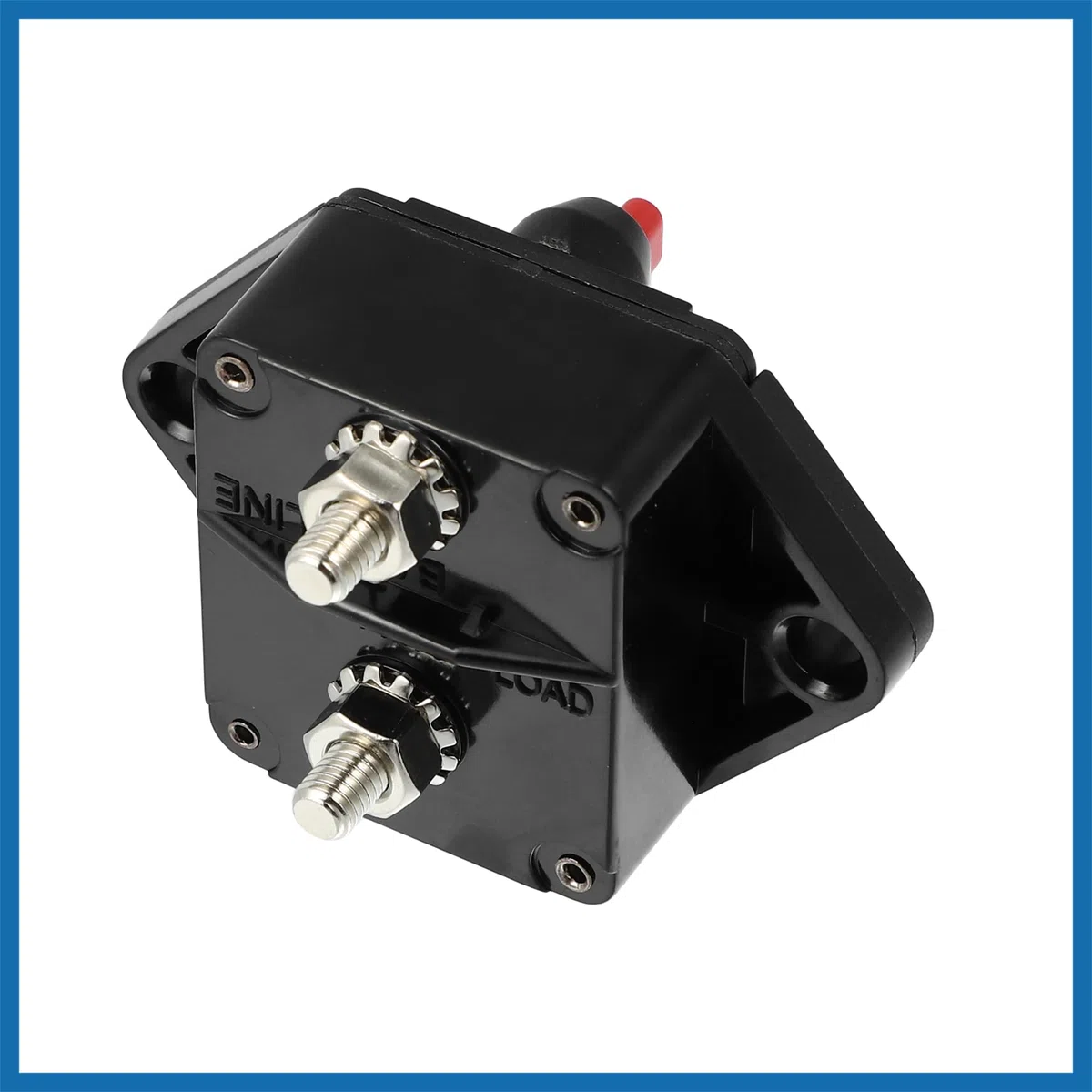 A ABSOPRO Impermeable 120A Circuito Disyuntor con Auto Restablecimiento Fusible12V- 48V DC Reemplazo de artículo