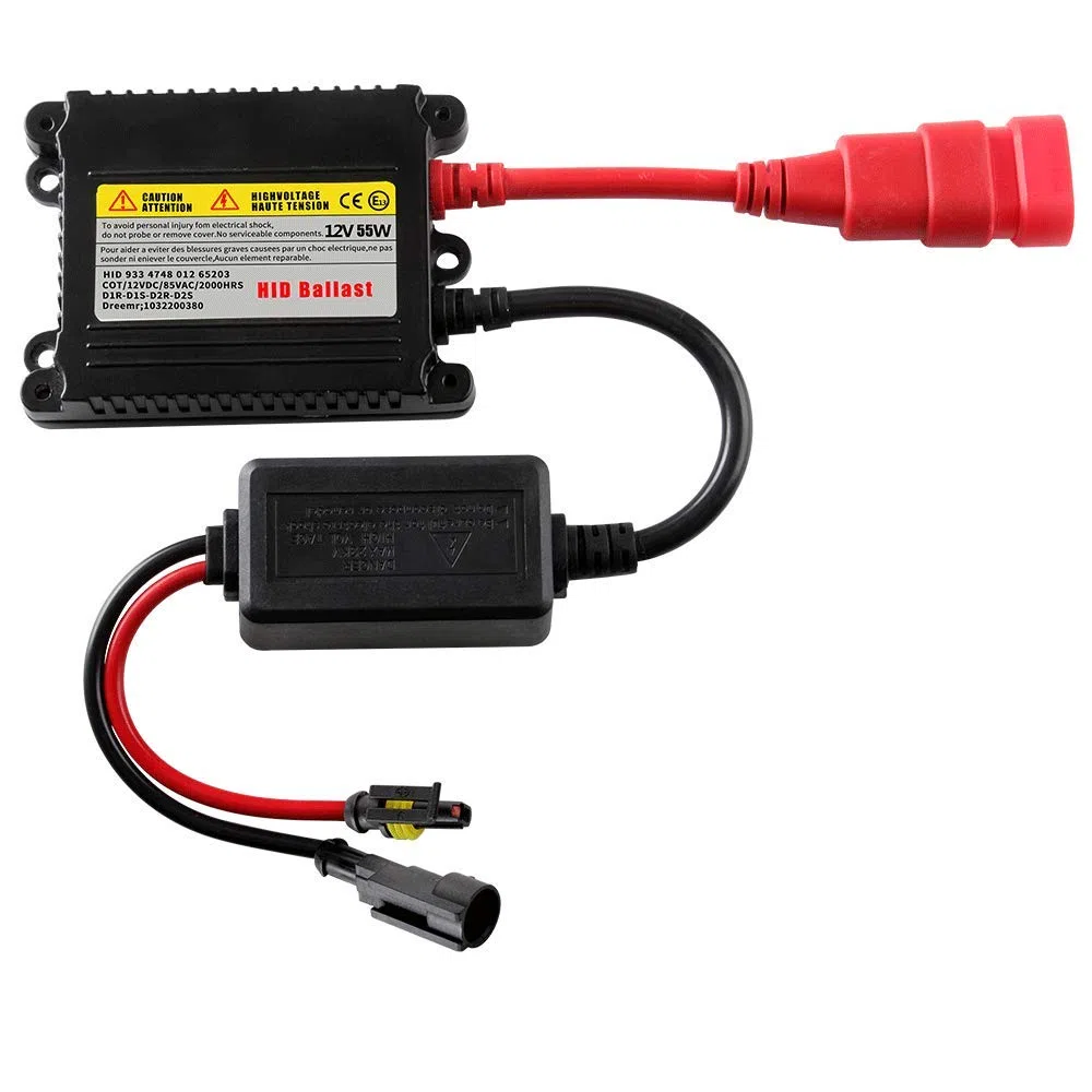 12 V 55 W Universal lastre Kit Xenon DC HID de Repuesto reactancia, 2 Piezas Todas Las Series para H1 H3 H4 H7 H10 H9 9005 9006 D2r D2s