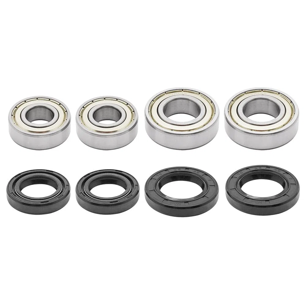 Kit cuscinetti e paraoli ruota anteriore compatibile con Yama-ha Raptor 700 660 350 250 125 Banshee 350 Warrior 350 YFZ450 Bear Tracker 250 Big Bear 250 Bruin 250 Blaster 200