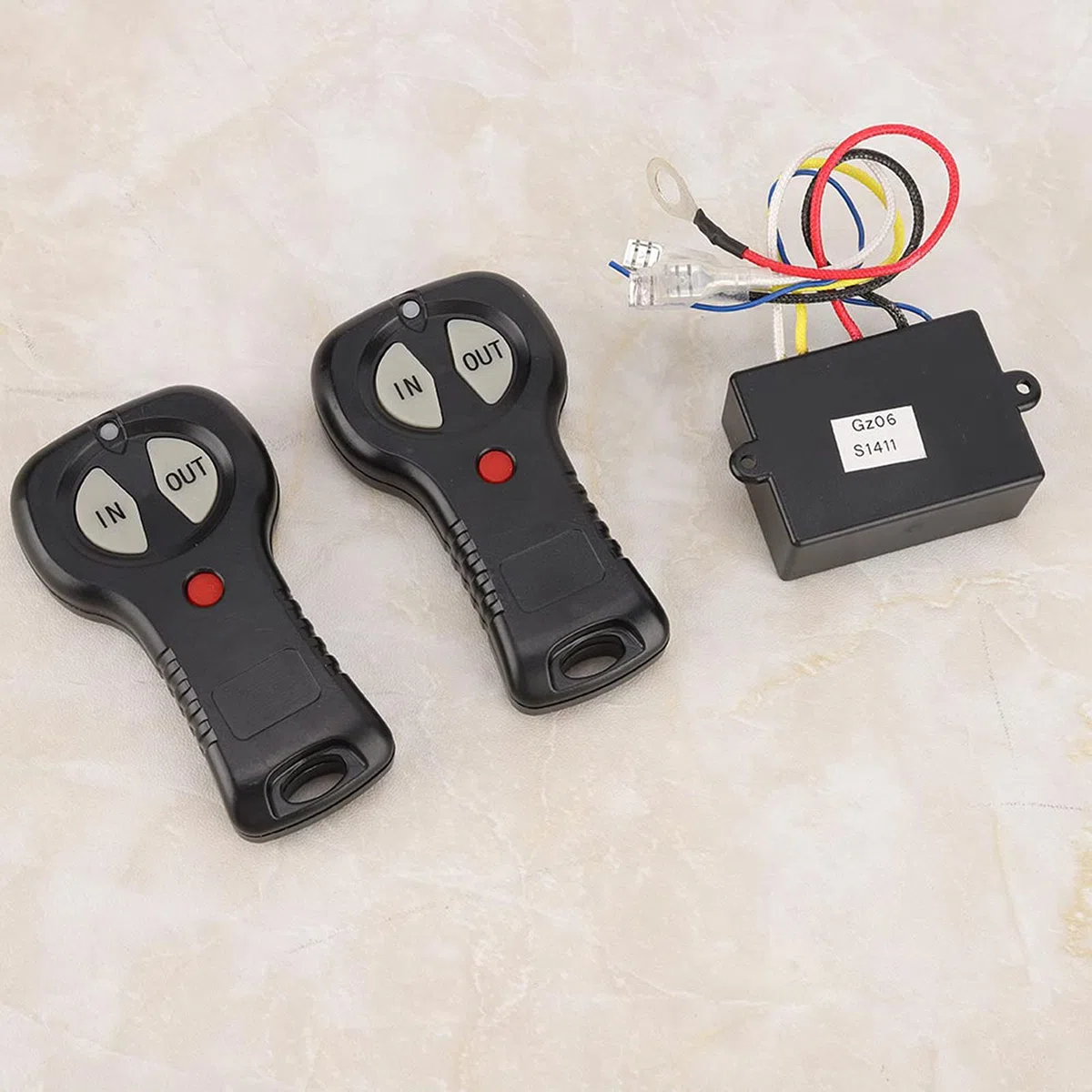 Control de cabrestante, kit de mando a distancia universal inalámbrico para cabrestante de 12 V para camión coche