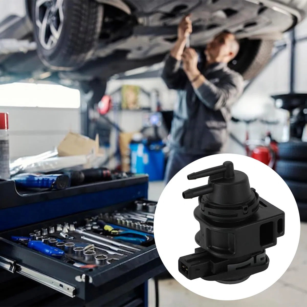 Válvula solenoide de presión del turbo 8200661049 – Pieza de ajuste de rendimiento para Clio, Laguna y Megane