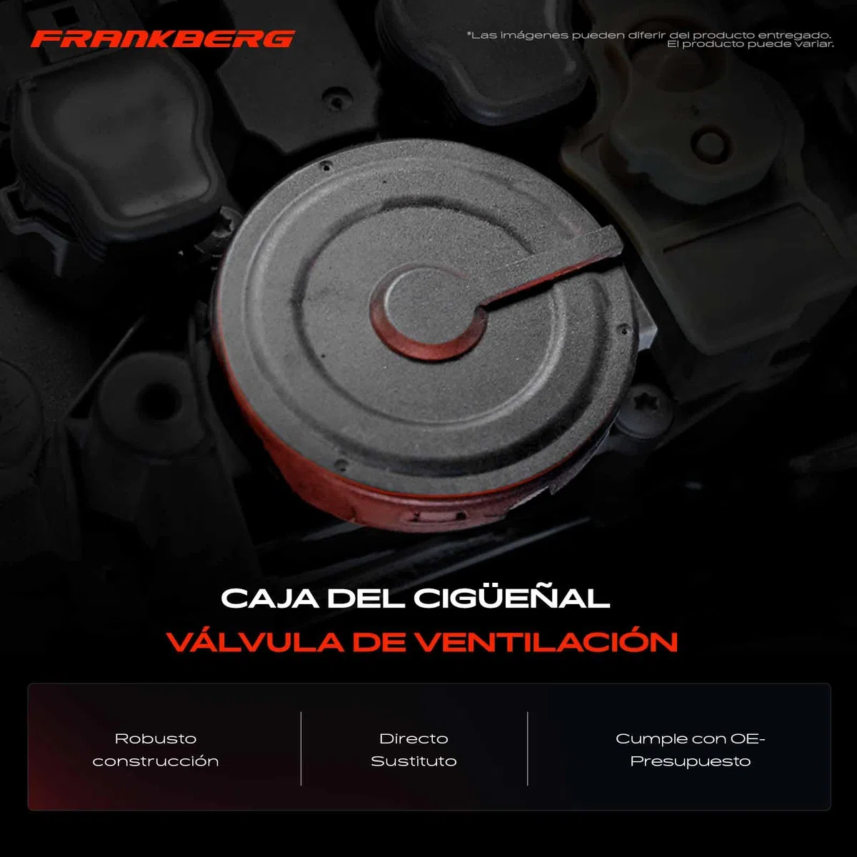 Frankberg Ventilación del cárter Separador de aceite Diesel Compatible con T.o.u.a.r.e.g 7L6 7L7 7LA Transporter V Bus 7EB 7EJ 7HB 7HJ Replace# 070129101A