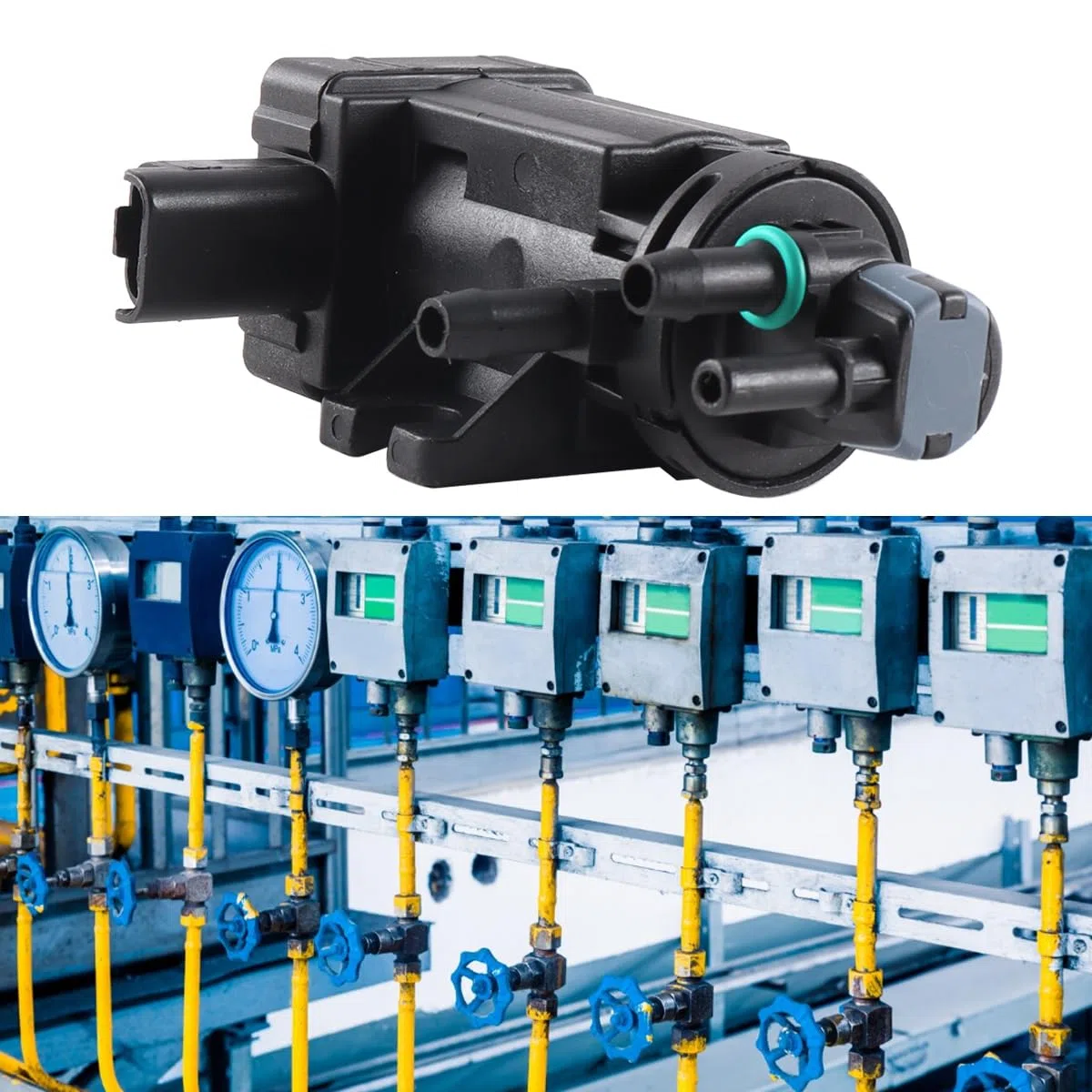 Válvula solenoide del depósito de vapor del tanque de combustible 9674084680 9801887680 1618QH 1618QQ para modelos de vehículos duraderos